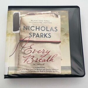 Every Breath Nicholas Sparks Audiobook 8‑CD Unabridged‎ Hachette EUC